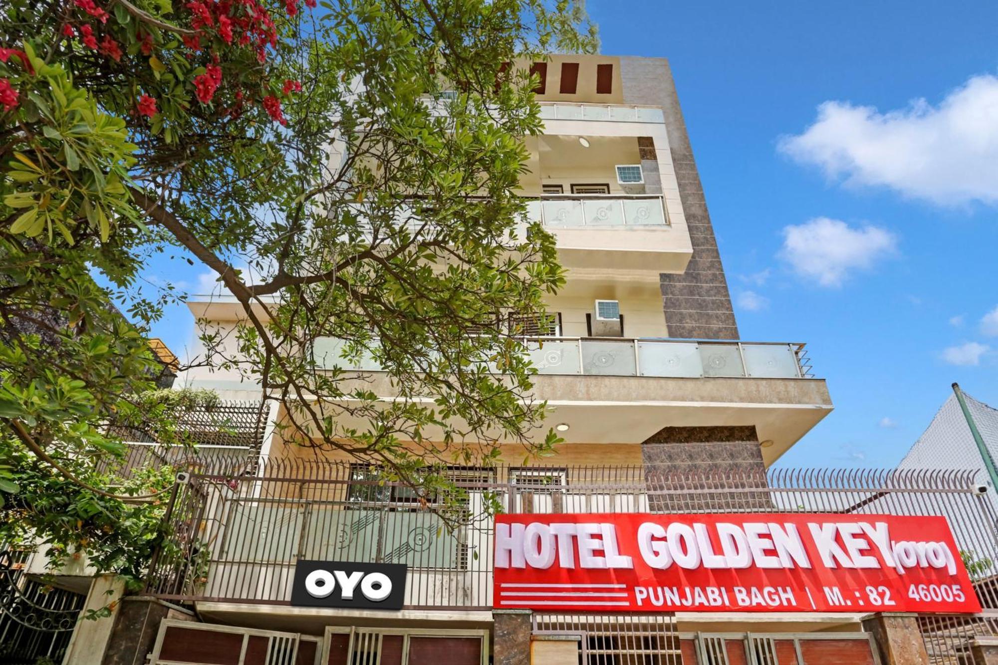 Hotel O Golden Key Inn Punjabi Bagh New Delhi Eksteriør billede
