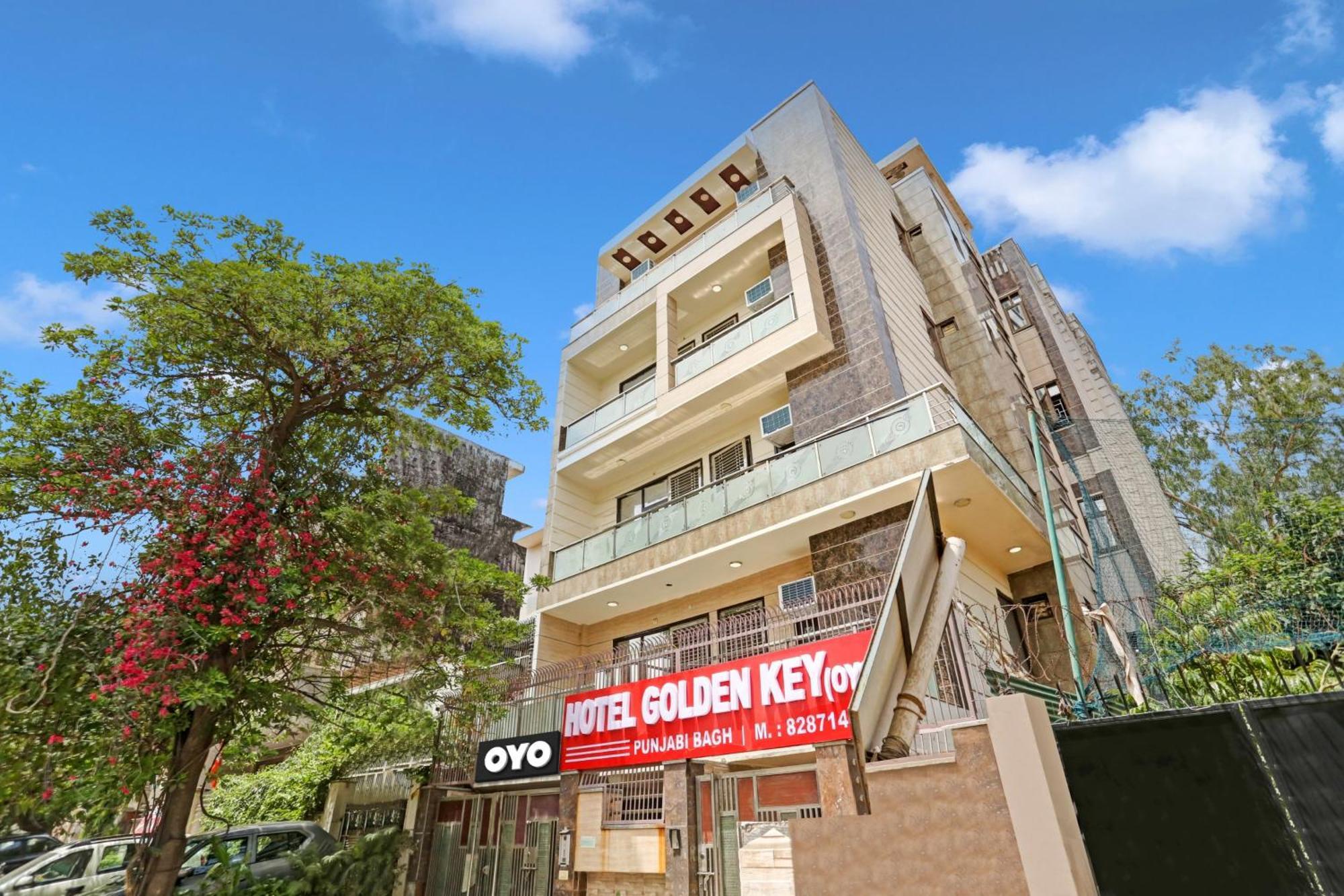 Hotel O Golden Key Inn Punjabi Bagh New Delhi Eksteriør billede